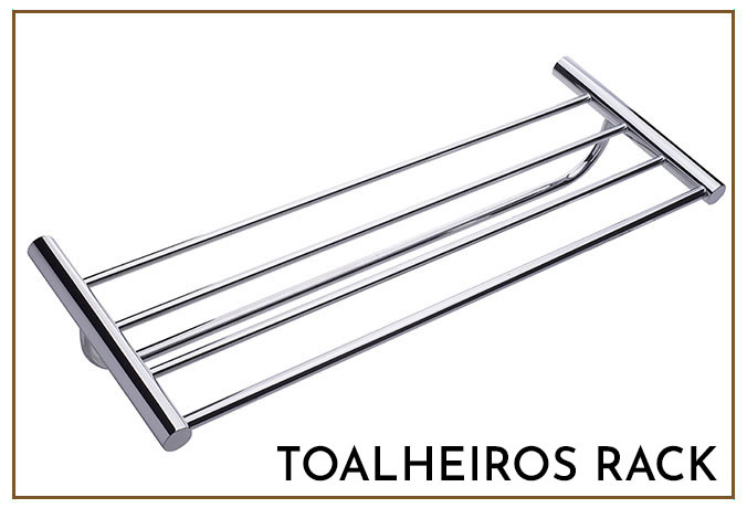 Toalheiros Rack — acessórios para banheiro Linarte